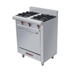 CORIAT EC-2-HM PETIT Estufa a Gas 2 Fuegos con Horno Petit